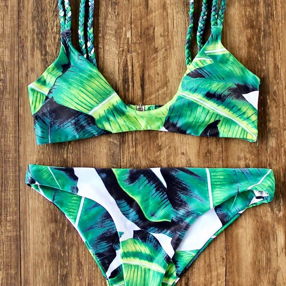 BRAIDED STRAP BIKINI SET 👙💦 - Picture 2 of 5